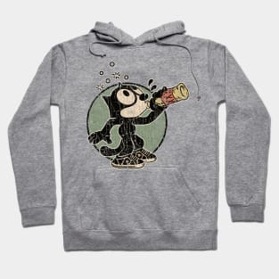 Felix The Cat // Beer Drinker Hoodie